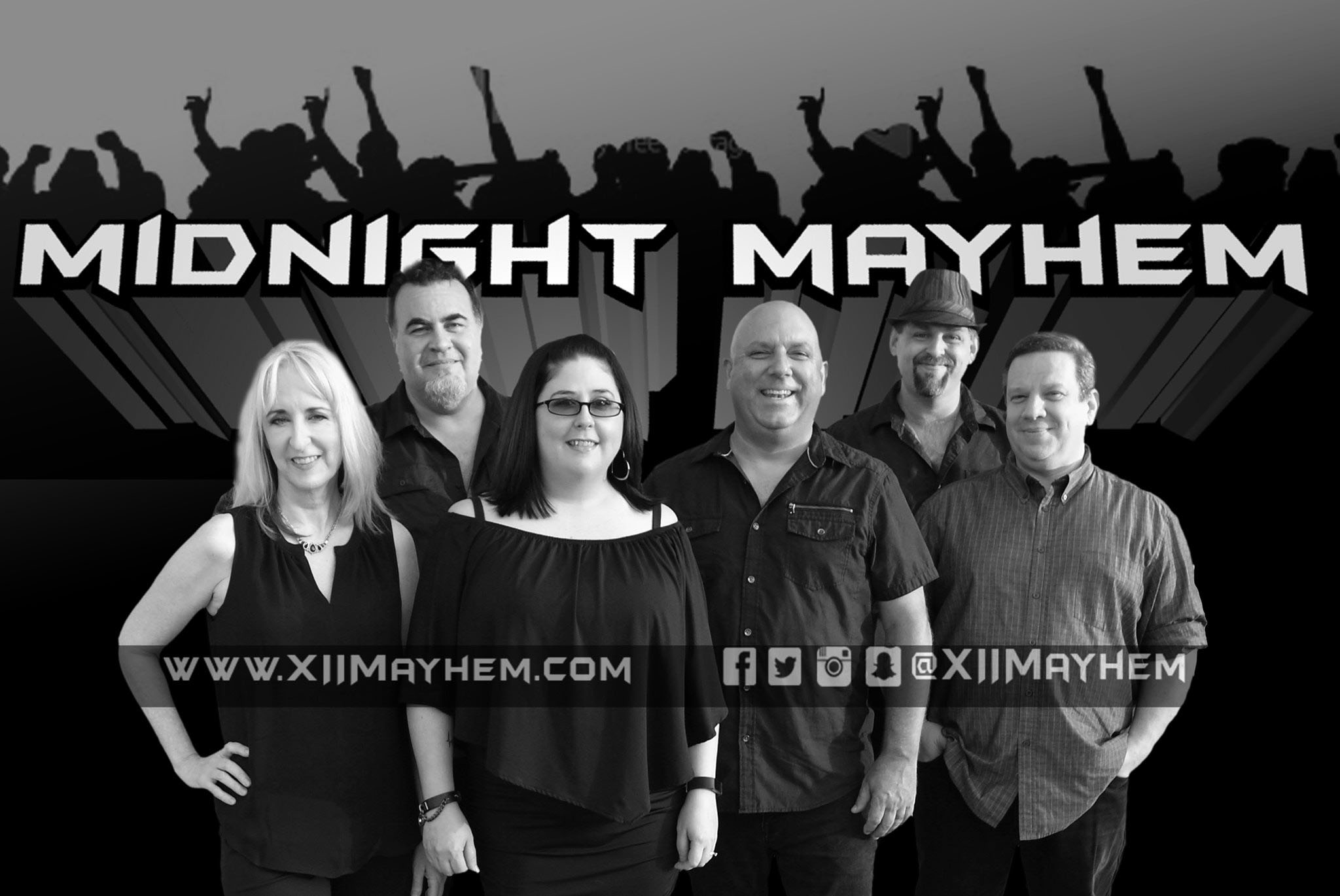 Midnight Mayhem The Ultimate Party Band Weddings Events Clubs